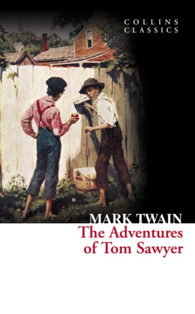 Book cover of The Adventures of Tom Sawyer