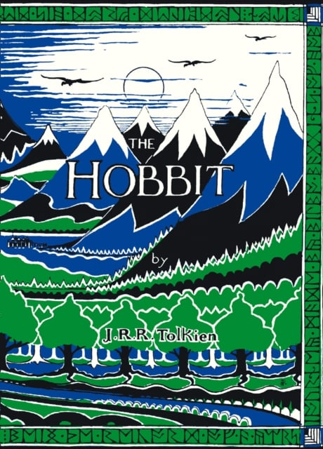 Book cover of The Hobbit Facsimile First Edition