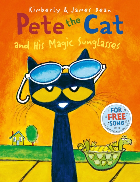 Book cover of Pete the Cat and his Magic Sunglasses
