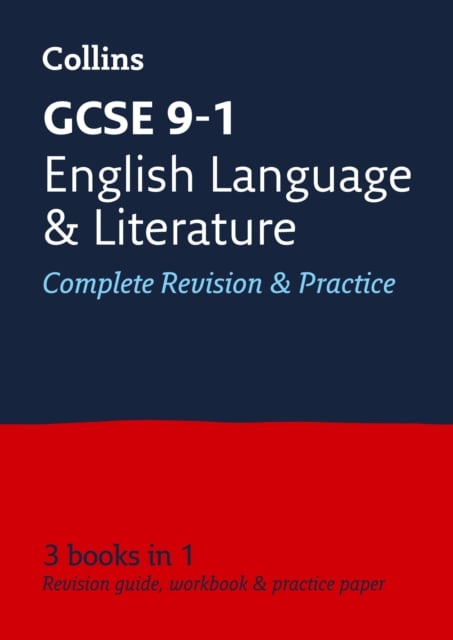 Book cover of GCSE 9-1 English Language and English Literature All-in-One Revision and Practice
