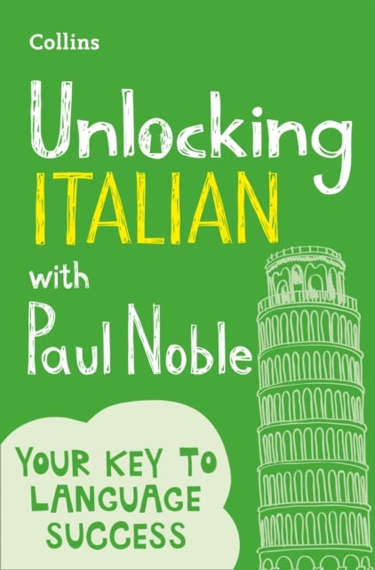 Book cover of Unlocking Italian with Paul Noble