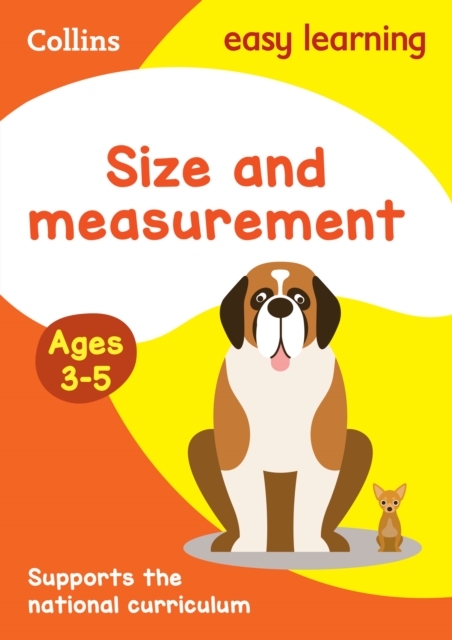 Book cover of Size and Measurement Ages 3-5
