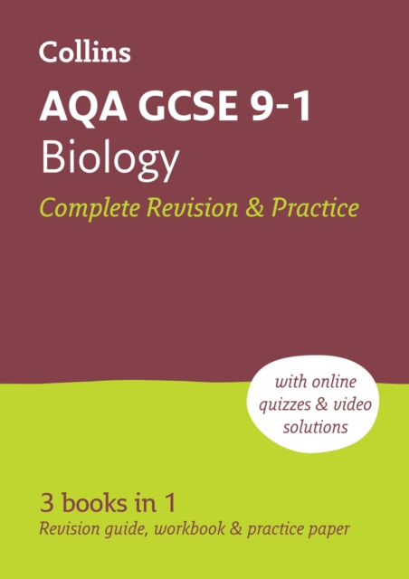 Book cover of AQA GCSE 9-1 Biology All-in-One Complete Revision and Practice