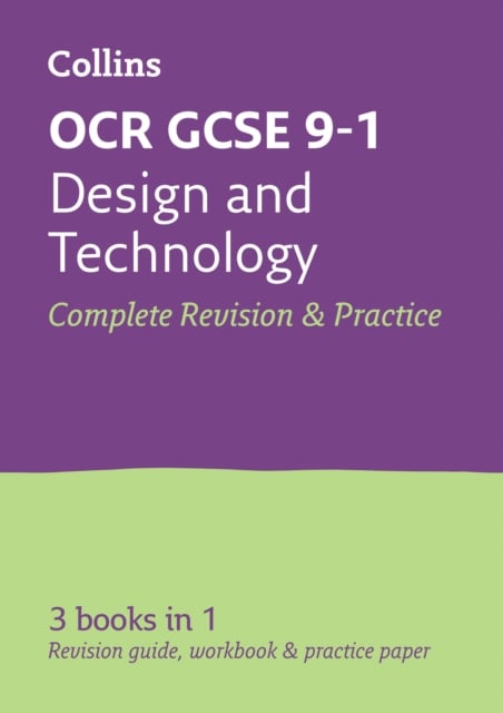 Book cover of OCR GCSE 9-1 Design & Technology All-in-One Complete Revision and Practice