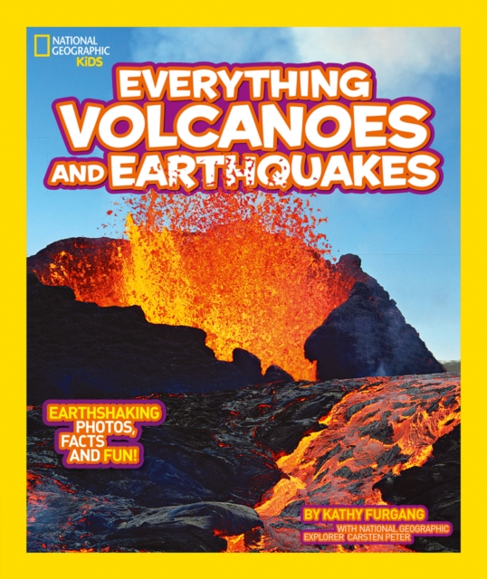 Book cover of Everything: Volcanoes and Earthquakes