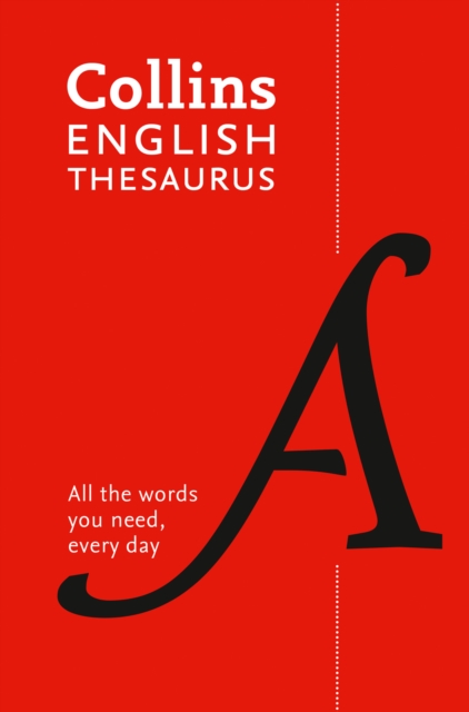 Book cover of Paperback English Thesaurus Essential