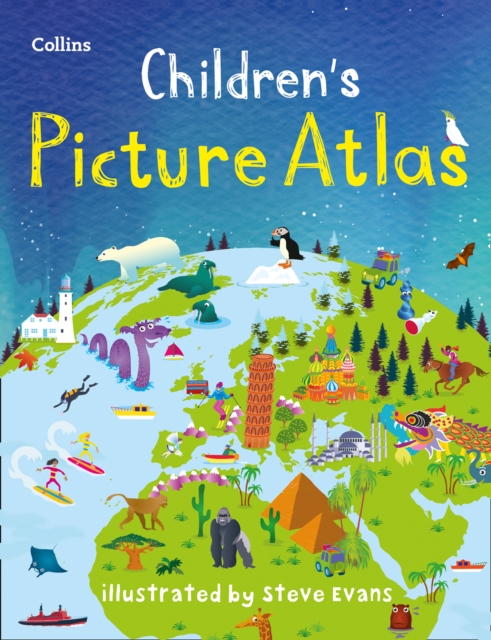 Book cover of Collins Children’s Picture Atlas