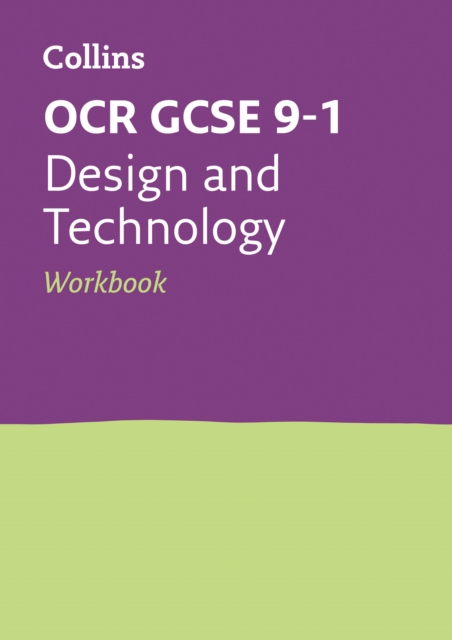 Book cover of OCR GCSE 9-1 Design & Technology Workbook