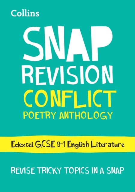 Book cover of Edexcel Conflict Poetry Anthology Revision Guide