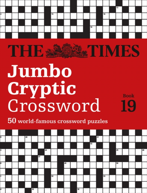Book cover of The Times Jumbo Cryptic Crossword Book 19