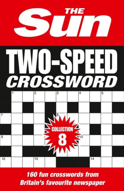 Book cover of The Sun Two-Speed Crossword Collection 8