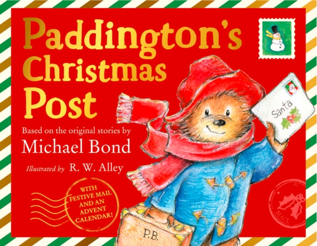 Book cover of Paddington’s Christmas Post