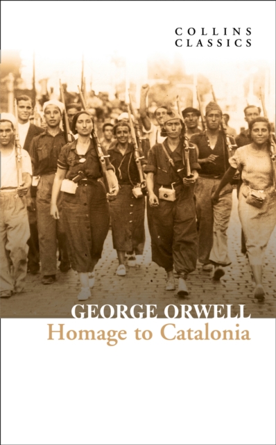 Book cover of Homage to Catalonia