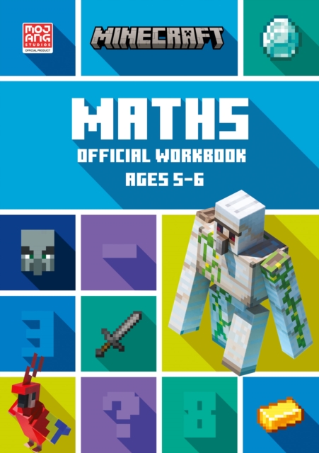 Book cover of Minecraft Maths Ages 5-6