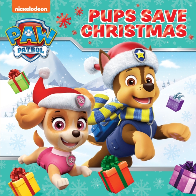 Book cover of PAW Patrol Picture Book – Pups Save Christmas