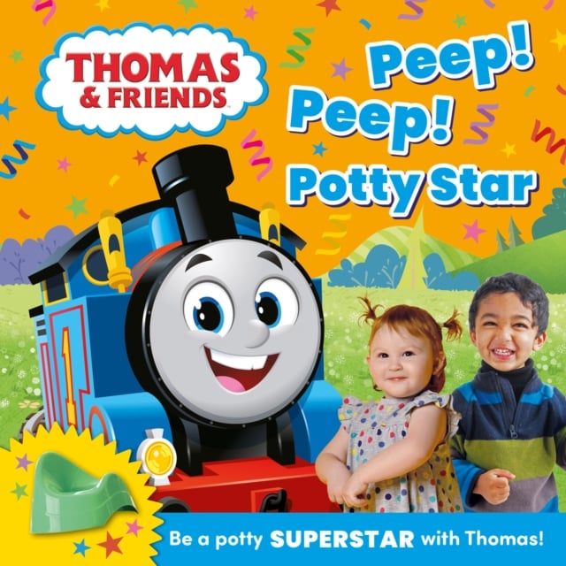 Book cover of Thomas & Friends: Peep! Peep! Potty Star