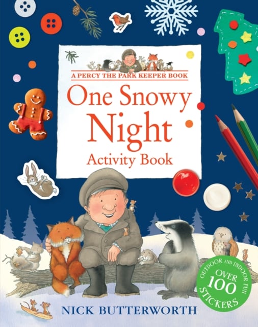 Book cover of One Snowy Night Activity Book