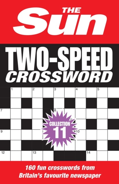 Book cover of The Sun Two-Speed Crossword Collection 11