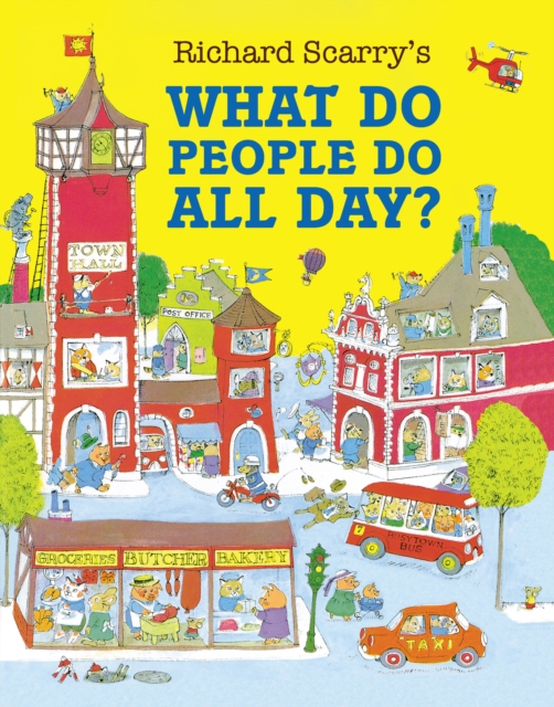 Book cover of What Do People Do All Day?