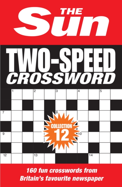 Book cover of The Sun Two-Speed Crossword Collection 12