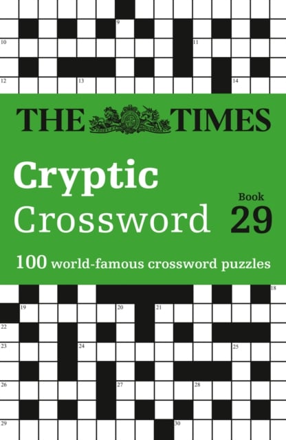 Book cover of The Times Cryptic Crossword Book 29