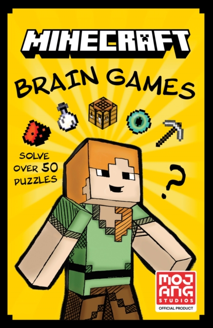 Book cover of Minecraft Brain Games