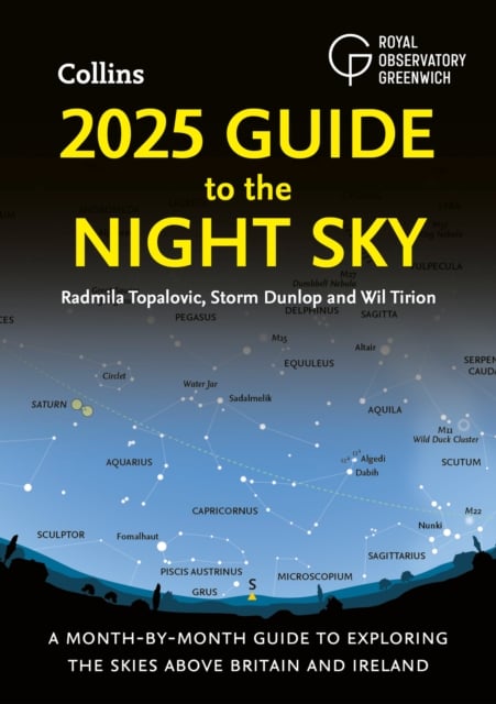 Book cover of 2025 Guide to the Night Sky