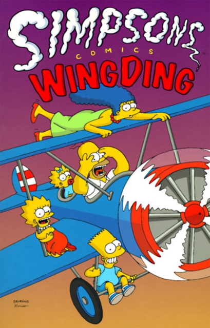 Book cover of Simpsons Comics Wingding