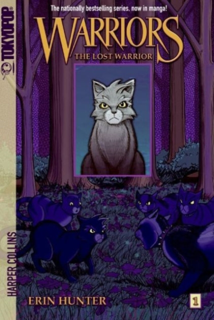 Book cover of Warriors Manga: The Lost Warrior