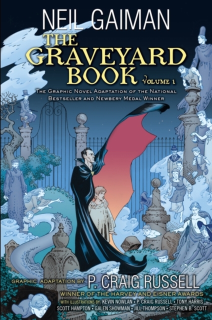 Book cover of The Graveyard Book 1