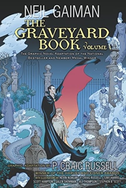 Book cover of The Graveyard Book 1