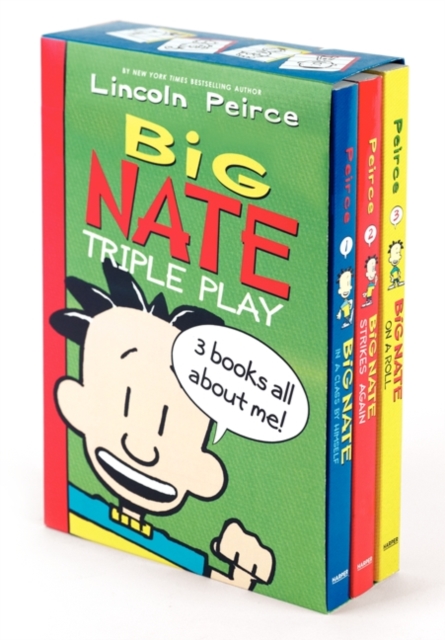 Book cover of Big Nate Triple Play Box Set