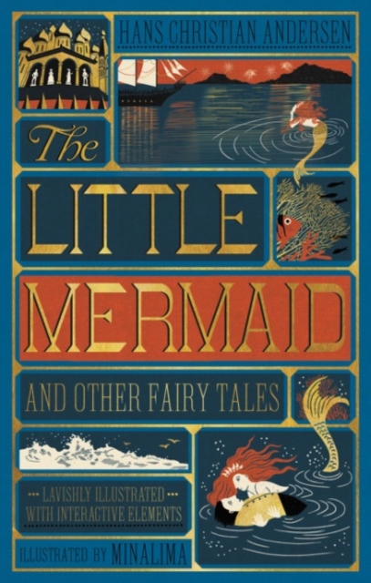 Book cover of The Little Mermaid and Other Fairy Tales (MinaLima Edition)