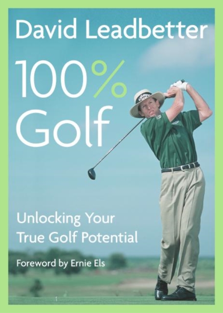 Book cover of David Leadbetter 100% Golf