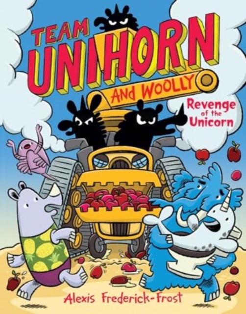 Book cover of Team Unihorn and Woolly #2: Revenge of the Unicorn