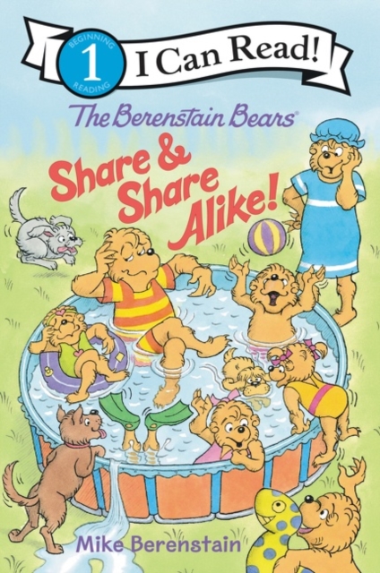 Book cover of The Berenstain Bears Share & Share Alike!
