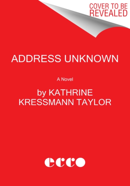 Book cover of Address Unknown