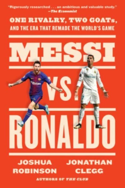 Book cover of Messi vs. Ronaldo