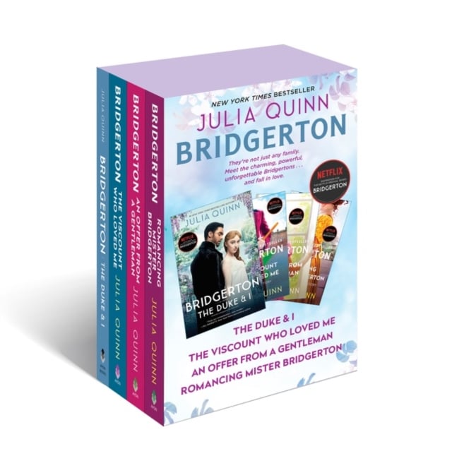 Book cover of Bridgerton Boxed Set 1-4
