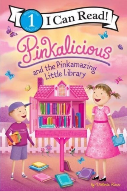 Book cover of Pinkalicious and the Pinkamazing Little Library