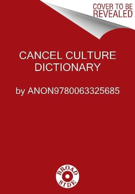 Book cover of Cancel Culture Dictionary