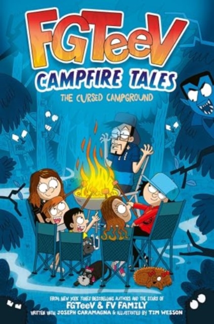 Book cover of FGTeeV Campfire Tales #1: The Cursed Campground