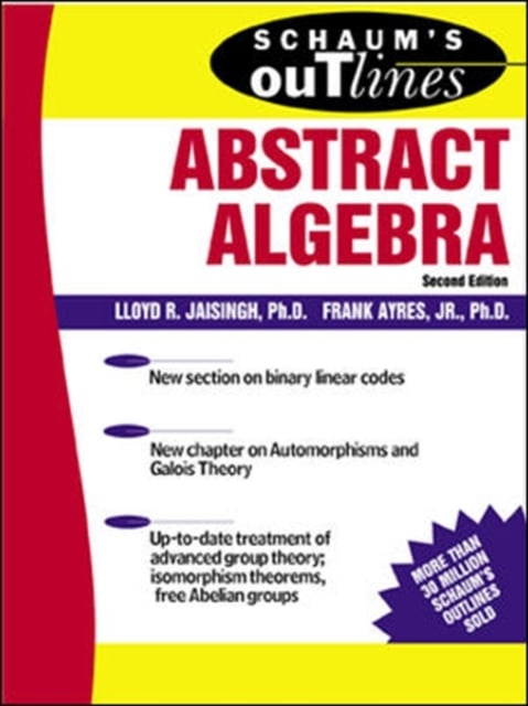 Book cover of Schaum's Outline of Abstract Algebra