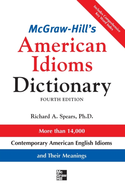 Book cover of McGraw-Hill's Dictionary of American Idioms Dictionary