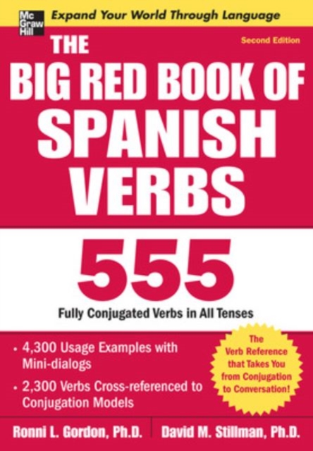 Book cover of The Big Red Book of Spanish Verbs, Second Edition