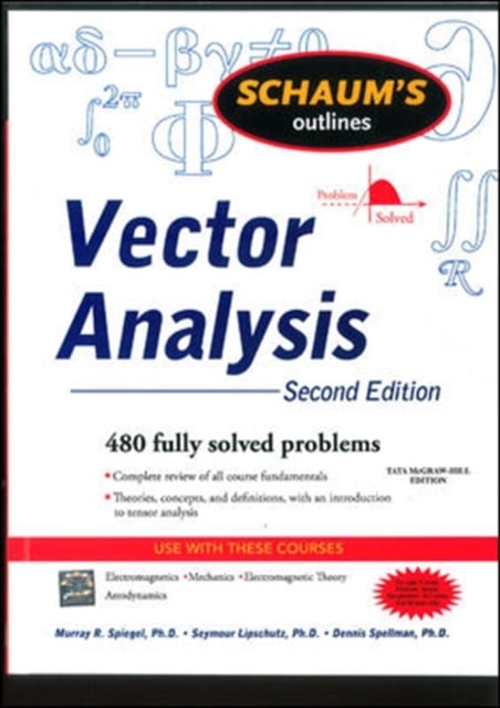 Book cover of Schaum's Outline of Vector Analysis, 2ed