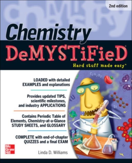 Book cover of Chemistry DeMYSTiFieD, Second Edition