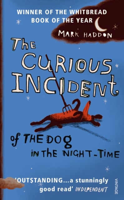 Book cover of The Curious Incident of the Dog in the Night-time