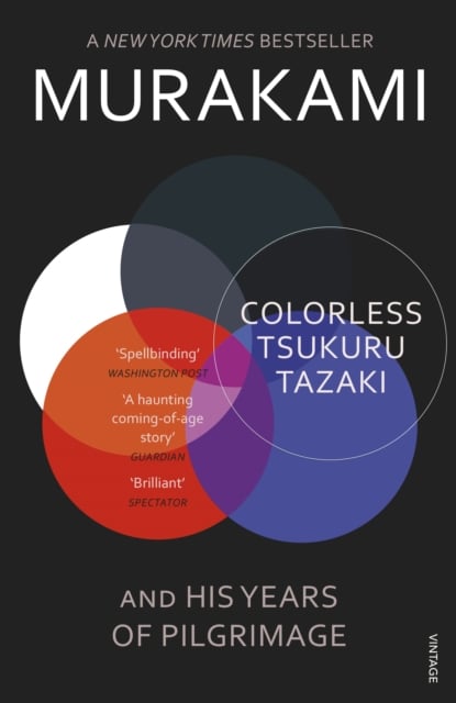 Book cover of Colorless Tsukuru Tazaki and His Years of Pilgrimage