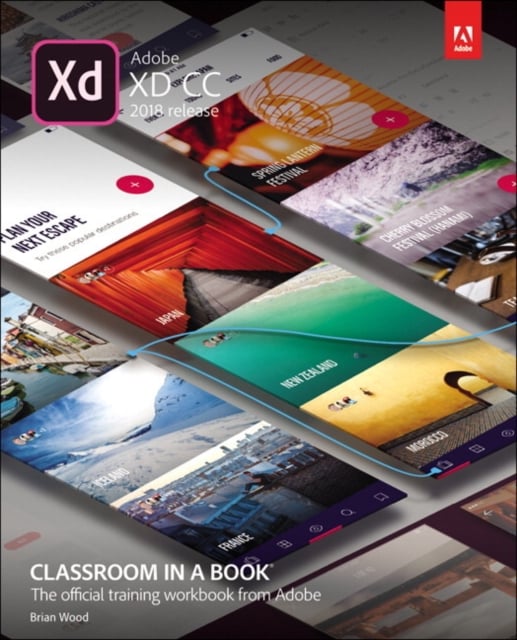 Book cover of Adobe XD CC Classroom in a Book (2018 release)